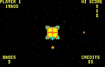 Space Zap screen shot game playing